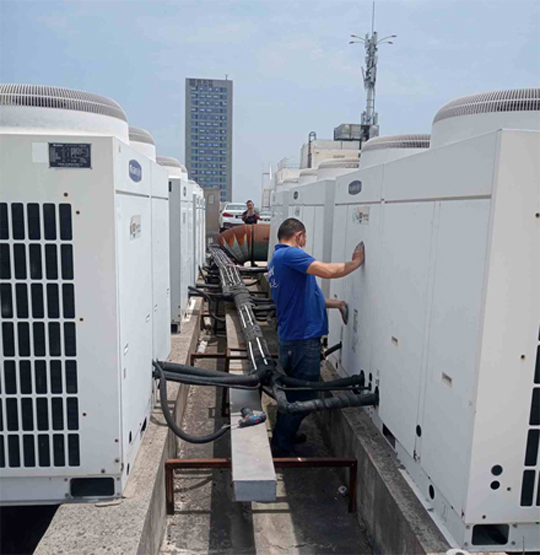 桐柏中央空调制热和不制冷系统维修方法